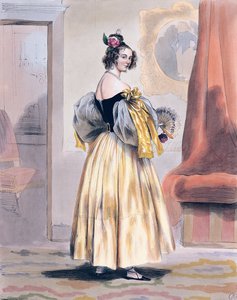 Midnatt, 1830-48 av Achille Devéria
